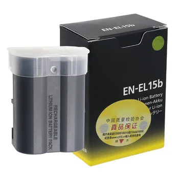 EN-EL15b EN-EL15A EN-EL15 Camera Battery For Nikon Z6 Z7 Mirrorless D850 D810 D750 D610 D7500 D7200 MH-25a
EN-EL15b EN-EL15A EN-EL15 Camera Battery For Nikon Z6 Z7 Mirrorless D850 D810 D750 D610 D7500 D7200 MH-25a