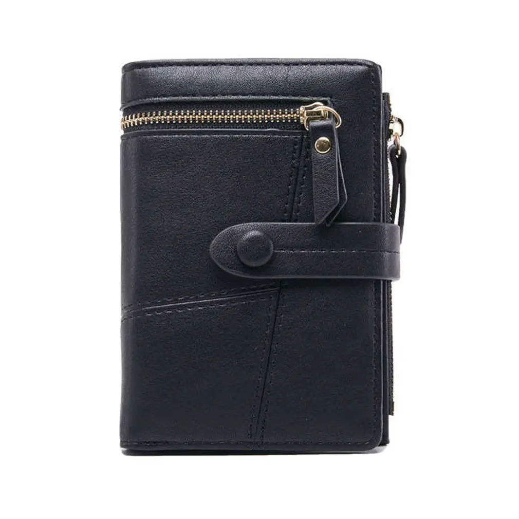 Women Fashion Short Wallet Multi-Function Buckle Multi-Card Purse Female Leather Wallet Hasp Small Slim Coin Matte Pocket Purse
Women Fashion Short Wallet Multi-Function Buckle Multi-Card Purse Female Leather Wallet Hasp Small Slim Coin Matte Pocket Purse