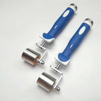 Stainless Steel Seam Flat Pressure Roller Double Bearing Deep Texture Hand Pressure Seam Roller Wallpaper Wall Covering Tool
Stainless Steel Seam Flat Pressure Roller Double Bearing Deep Texture Hand Pressure Seam Roller Wallpaper Wall Covering Tool