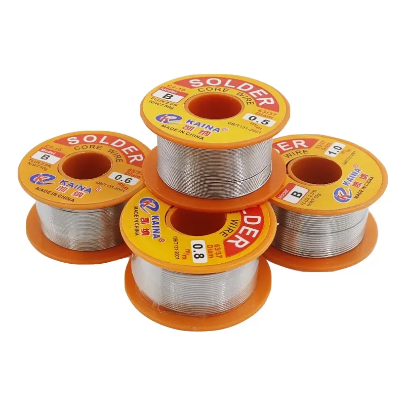 Tin Lead Line Rosin Core Flux Welding Soldering Solder Iron Wire 0.5/0.6/0.8/1MM Reel No-clean Soldering Wire Rosin Core
Tin Lead Line Rosin Core Flux Welding Soldering Solder Iron Wire 0.5/0.6/0.8/1MM Reel No-clean Soldering Wire Rosin Core