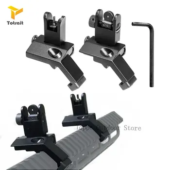 TOtrait 1 Pair Tactical Front and Rear Flip Up 45 Degree Offset Rapid Backup Iron Sight Transition Gun Accessories for Hunting
TOtrait 1 Pair Tactical Front and Rear Flip Up 45 Degree Offset Rapid Backup Iron Sight Transition Gun Accessories for Hunting