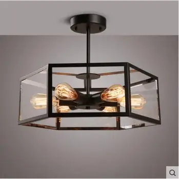 retro iron chandeliers Industrial glass chandelier box six lamp lights Restaurant bar cafe bedroom creative decor loft lamp
retro iron chandeliers Industrial glass chandelier box six lamp lights Restaurant bar cafe bedroom creative decor loft lamp