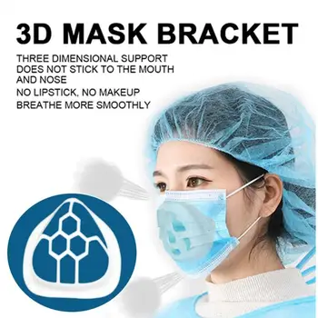 5Pcs Mask Bracket Reusable Dustproof 3D Mask Holder Non-stick Lipstick Mouth Nose Breathable Mask Filter Mask Inner Pad Bracket
5Pcs Mask Bracket Reusable Dustproof 3D Mask Holder Non-stick Lipstick Mouth Nose Breathable Mask Filter Mask Inner Pad Bracket