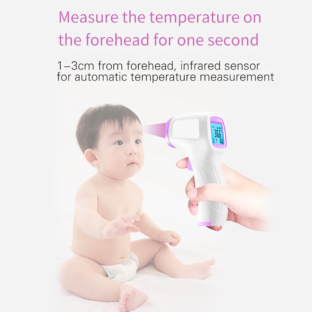 Forehead Non Contacts Thermometer Infrared LCD Body Temperature Meter Digital fever Measurement Tool for Baby Adult
Forehead Non Contacts Thermometer Infrared LCD Body Temperature Meter Digital fever Measurement Tool for Baby Adult