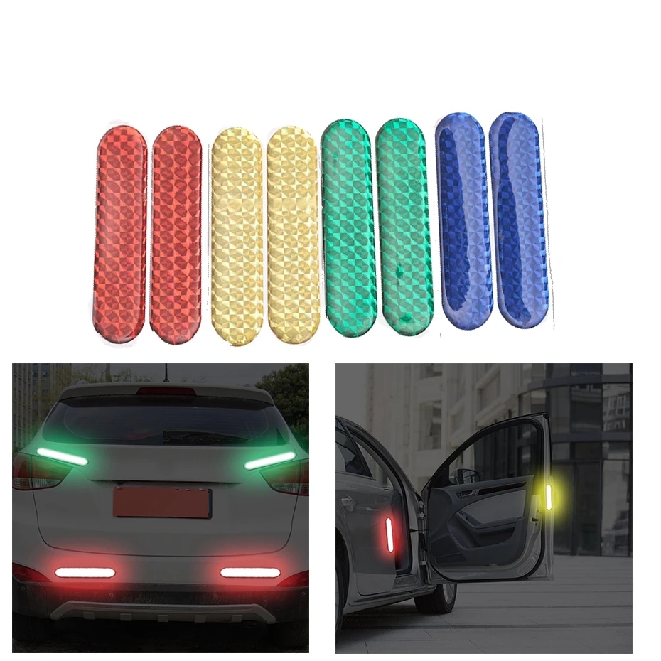2 Pcs Bike Bicycle Reflective Sticker Car Warning Tape Sticker Decals Anti-Dash Bumper Strip Safety Driving Auto Accessory
2 Pcs Bike Bicycle Reflective Sticker Car Warning Tape Sticker Decals Anti-Dash Bumper Strip Safety Driving Auto Accessory