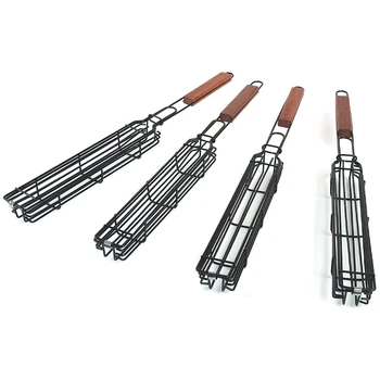 4Pcs Barbecue Baskets Sausage Grill Basket Grill Baskets Non-Stick Barbecue Grill Barbecue Clip bbq accessor 
4Pcs Barbecue Baskets Sausage Grill Basket Grill Baskets Non-Stick Barbecue Grill Barbecue Clip bbq accessor