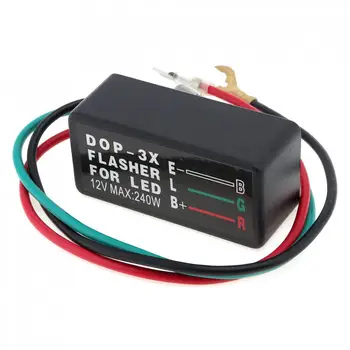 DC 12V Waterproof LED Turn Signal Light Flasher Blinker Relay Flash Strobe Controller Flasher Module for Auto Car Motorcycle ATV
DC 12V Waterproof LED Turn Signal Light Flasher Blinker Relay Flash Strobe Controller Flasher Module for Auto Car Motorcycle ATV