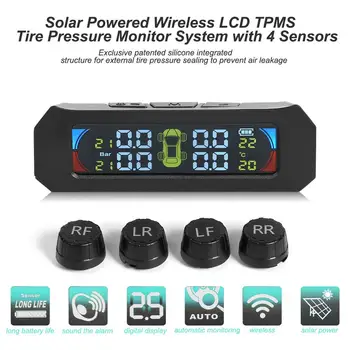 2020 New Solar Color LCD TPMS Wireless Car Tire Pressure Temperature Monitoring System With 4 Sensors Car Alarm System
2020 New Solar Color LCD TPMS Wireless Car Tire Pressure Temperature Monitoring System With 4 Sensors Car Alarm System