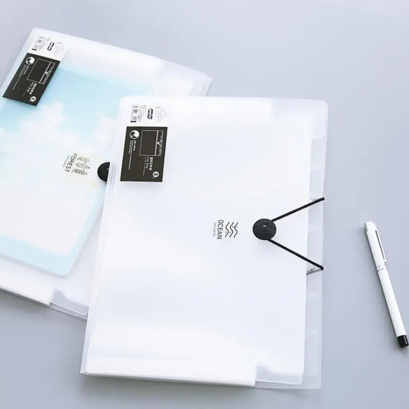 Hot Fashion Office folder binder File organizers 5/8/12 layers PP Document organizer File folder Fashinable Frosted Clear Cover
Hot Fashion Office folder binder File organizers 5/8/12 layers PP Document organizer File folder Fashinable Frosted Clear Cover
