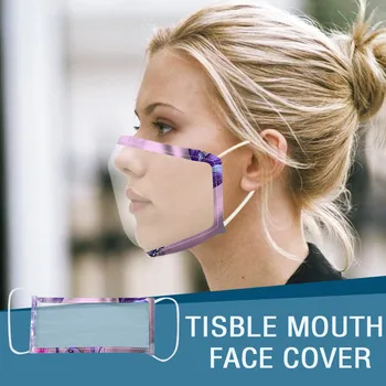 1pc Unisex Mouth Mask Fashion Print Clear Window Visible Expression For The Deaf And Hard Of Hearing Face Sheild Mascarillas
1pc Unisex Mouth Mask Fashion Print Clear Window Visible Expression For The Deaf And Hard Of Hearing Face Sheild Mascarillas