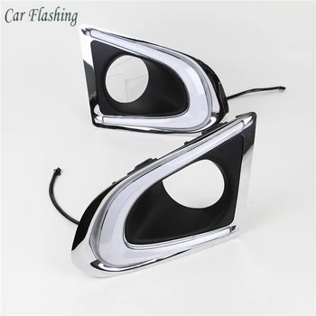 Car Flashing 2PCS DRL For Chevrolet Chevy TRAX 2014 2015 2016 Daytime Running Lights fog lamp cover 12V Daylight 
Car Flashing 2PCS DRL For Chevrolet Chevy TRAX 2014 2015 2016 Daytime Running Lights fog lamp cover 12V Daylight