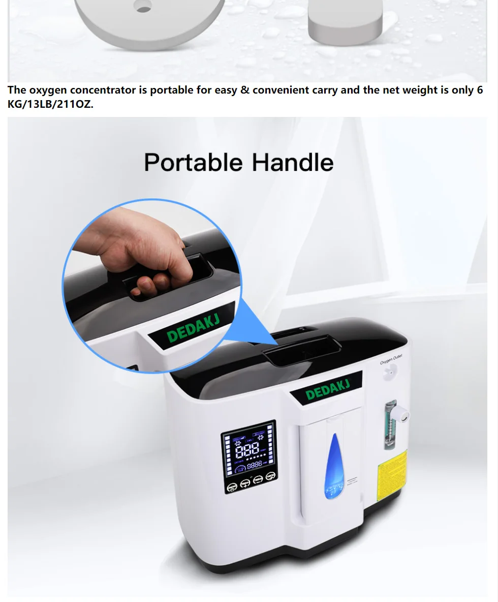 6L 7L 9L Oxygen Generator, Nursing Oxygen Generator, Air Purifier, Household Portable Oxygen Generator Oxygen Machine 6L 7L 9L Oxygen Generator, Nursing Oxygen Generator, Air Purifier, Household Portable Oxygen Generator Oxygen Machine