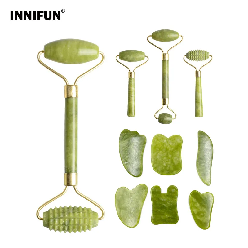 Face Jade Roller Facial Skin Care Tool Face Lift Massage Slim Soothing Relax Beauty Skincare Roller Natural Stone Scraper Set
Face Jade Roller Facial Skin Care Tool Face Lift Massage Slim Soothing Relax Beauty Skincare Roller Natural Stone Scraper Set
