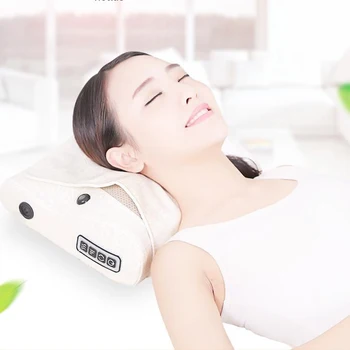 Heating kneading Neck Shoulder Waist Massager Electric Shiatsu Massage Pillow Infrared Physiotherapy Health Massageador Relax
Heating kneading Neck Shoulder Waist Massager Electric Shiatsu Massage Pillow Infrared Physiotherapy Health Massageador Relax