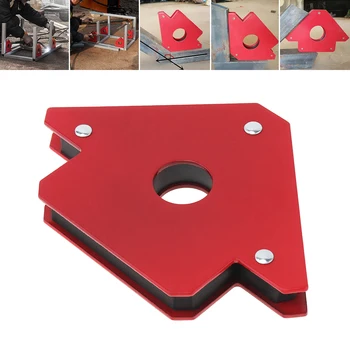 1PCS 25LBS Welding Magnetic Holder Strong Magnet 3 Angle Arrow Locator Power Soldering Locator Tools Accessories
1PCS 25LBS Welding Magnetic Holder Strong Magnet 3 Angle Arrow Locator Power Soldering Locator Tools Accessories