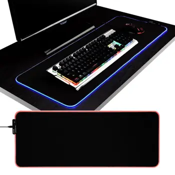 Gaming Mouse Pad RGB LED Glowing Mouse Mat for PC Laptop Desktop Computer Size L
Gaming Mouse Pad RGB LED Glowing Mouse Mat for PC Laptop Desktop Computer Size L