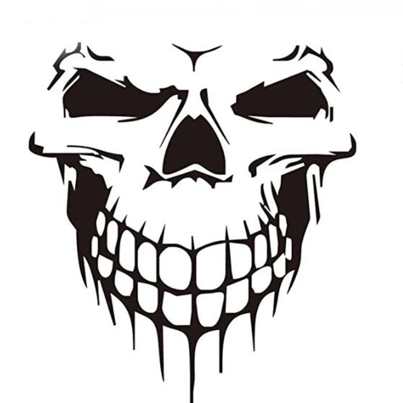 DAWASARU Skull Car Sticker Car Bumper Decal Truck Tailgate Sticker Decoration Black Decoration Cover Scratch Creative 18*16 CM
DAWASARU Skull Car Sticker Car Bumper Decal Truck Tailgate Sticker Decoration Black Decoration Cover Scratch Creative 18*16 CM
