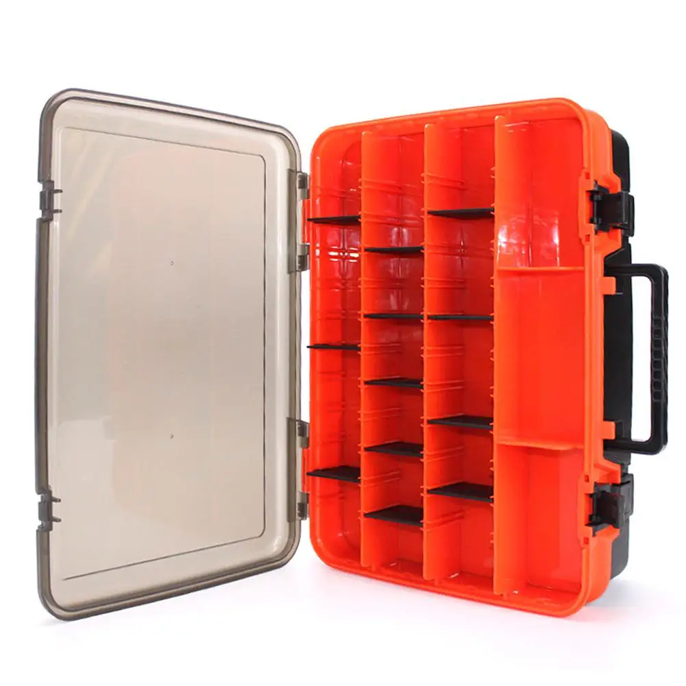 Yfashion Multifunction Double Sided Thicken Portable Large Fishing Tackle Boxes Fishing Reel Line Lure Tool Storage Box
Yfashion Multifunction Double Sided Thicken Portable Large Fishing Tackle Boxes Fishing Reel Line Lure Tool Storage Box
