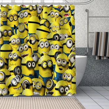 Custom Minion Shower Curtains DIY Bathroom Curtain Fabric Washable Polyester for Bathtub Art Decor Drop Shipping
Custom Minion Shower Curtains DIY Bathroom Curtain Fabric Washable Polyester for Bathtub Art Decor Drop Shipping