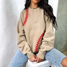 Ladies Capless Pullovera Sweatshirts Khaki 2021 Spring and Autumn New Fashion Korean Loose All-match Blouse Printing Personality
Ladies Capless Pullovera Sweatshirts Khaki 2021 Spring and Autumn New Fashion Korean Loose All-match Blouse Printing Personality