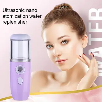 Mini Ultrasonic Cold Sprayer Steamer Moisturizing Humidifier Hydrating Device Can moisturize, keep your face feel comfortable.
Mini Ultrasonic Cold Sprayer Steamer Moisturizing Humidifier Hydrating Device Can moisturize, keep your face feel comfortable.