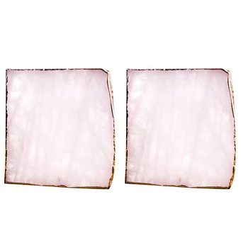 2Pcs Agate Slice Pink Agate Coaster Teacup Tray Decorative Design Stone Coaster Gold Edges Home Decor Gemstone Coaster Natural C
2Pcs Agate Slice Pink Agate Coaster Teacup Tray Decorative Design Stone Coaster Gold Edges Home Decor Gemstone Coaster Natural C