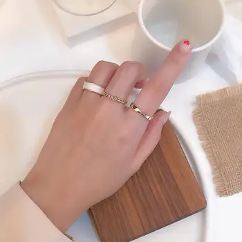 AENSOA Personality Vintage Simple Glossy Wide Version Opening Adjustable Rings for Women 2020 New Trendy Rings Party Jewelry
AENSOA Personality Vintage Simple Glossy Wide Version Opening Adjustable Rings for Women 2020 New Trendy Rings Party Jewelry