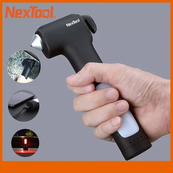 NexTool Multifunctional Seek Survival Hammer 4 in 1 Smashing Window Breaker Emergency Lighting Tool Mobile Power Alloy
NexTool Multifunctional Seek Survival Hammer 4 in 1 Smashing Window Breaker Emergency Lighting Tool Mobile Power Alloy
