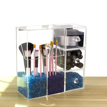 Large Acrylic Pearl Drawer Flap Dust-Proof Puff Storage Box Set Brush Makeup Brush Makeup Brush Bucket
Large Acrylic Pearl Drawer Flap Dust-Proof Puff Storage Box Set Brush Makeup Brush Makeup Brush Bucket