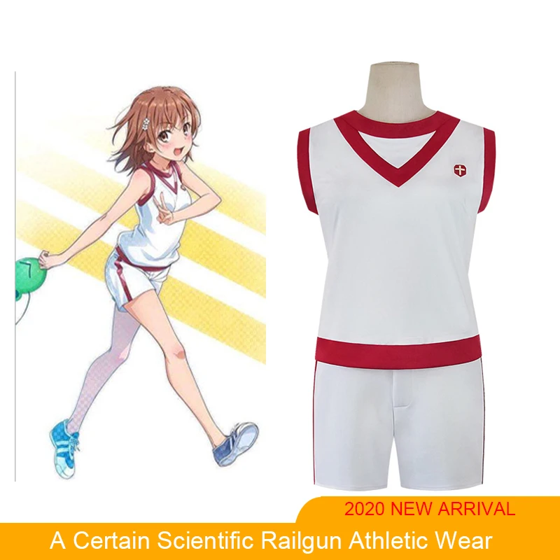 Anime A Certain Scientific Railgun cosplay costumes Misaka Mikoto uniform Shirai Kuroko Athletic Wear Uiharu Kazari costume
Anime A Certain Scientific Railgun cosplay costumes Misaka Mikoto uniform Shirai Kuroko Athletic Wear Uiharu Kazari costume