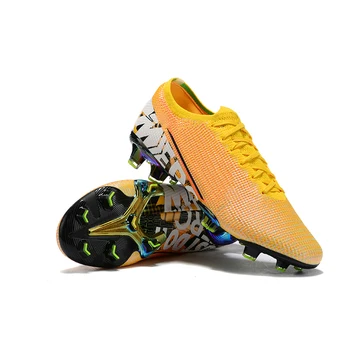 NlKE MERCURlAL VAP0R 13 Elite FG nail waterproof Men's football boots chuteira soccer shoe Boots football shoe Free shipping