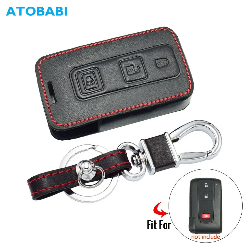 Leather Car Key Case For Toyota Prius 2004-2009 3 Buttons Smart Keyless Remote Fob Protect Cover Keychain Bag Auto Accessories
Leather Car Key Case For Toyota Prius 2004-2009 3 Buttons Smart Keyless Remote Fob Protect Cover Keychain Bag Auto Accessories