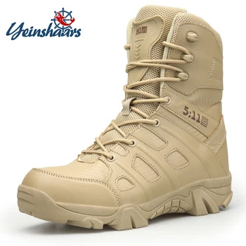 Winter Autumn Men Military Boots Quality Special Force Tactical Desert Combat Ankle Boats Army Work Shoes Leather Snow Boots
Winter Autumn Men Military Boots Quality Special Force Tactical Desert Combat Ankle Boats Army Work Shoes Leather Snow Boots