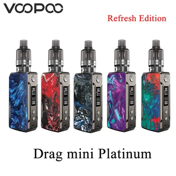 Original VOOPOO Drag Mini Platinum Kit Refresh Edition 177W Mod Vape 4400mah with 4.5ml PnP Pod Tank fit VM5 coil VS Drag 2 Kit
Original VOOPOO Drag Mini Platinum Kit Refresh Edition 177W Mod Vape 4400mah with 4.5ml PnP Pod Tank fit VM5 coil VS Drag 2 Kit