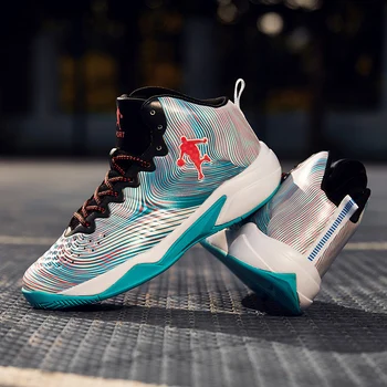 Non-slip wear-resistant high-top fashion basketball shoes, soft and lightweight comfortable sports shoes
Non-slip wear-resistant high-top fashion basketball shoes, soft and lightweight comfortable sports shoes