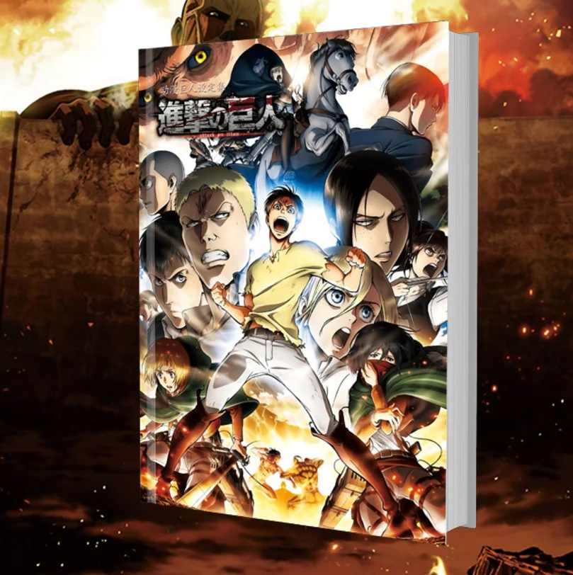 Anime Attack on Titan collection color illustrations Coloring Painting Books album toy gift size A4
Anime Attack on Titan collection color illustrations Coloring Painting Books album toy gift size A4
