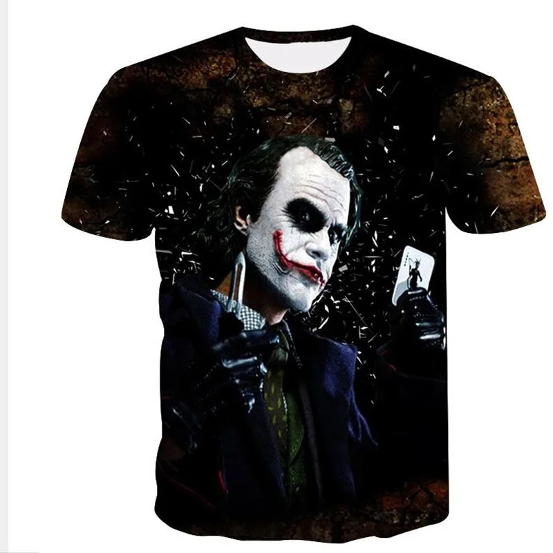 2019 Summer Newest Clown 3D Printed T Shirt Men Joker Face Casual Male tshirt Clown Short Sleeve Funny T Shirts Tops tee 
2019 Summer Newest Clown 3D Printed T Shirt Men Joker Face Casual Male tshirt Clown Short Sleeve Funny T Shirts Tops tee