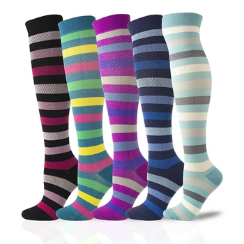 Kawaii Color Striped Nursing Compression Socks Men Women Cartoon Cycling Running Nylon Sports Socks Happy Funny Christmas Gifts
Kawaii Color Striped Nursing Compression Socks Men Women Cartoon Cycling Running Nylon Sports Socks Happy Funny Christmas Gifts