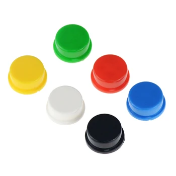 50PCS Round Tactile Button Caps Kits Suitable For 12 *12 *7.3MM Square Head Touch / Micro Switch Push Cap 12 x 12 x7.3mm
50PCS Round Tactile Button Caps Kits Suitable For 12 *12 *7.3MM Square Head Touch / Micro Switch Push Cap 12 x 12 x7.3mm