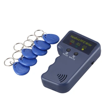 Smart Portable 125KHz Handheld Copying ID Card ID Replicator Writer Copier Duplicator 5 Tags Portable EM4100 Portable Copier
Smart Portable 125KHz Handheld Copying ID Card ID Replicator Writer Copier Duplicator 5 Tags Portable EM4100 Portable Copier