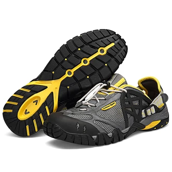 TKN Summer Hiking Shoes Men Quick Dry Waterproof Shoes Mesh Beach Outdoor Hiking Sandals Man Trekking Shoes Men Trail Footwear
TKN Summer Hiking Shoes Men Quick Dry Waterproof Shoes Mesh Beach Outdoor Hiking Sandals Man Trekking Shoes Men Trail Footwear