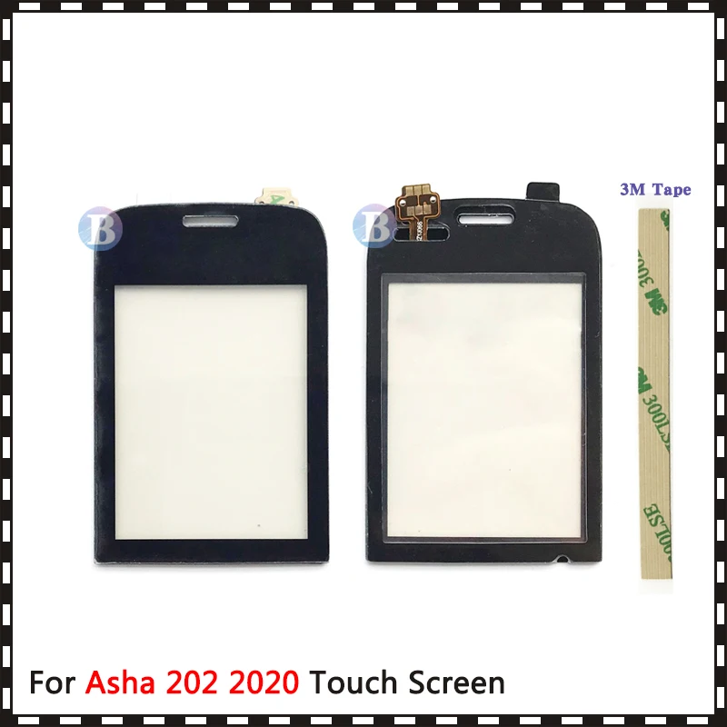 Высокое качество 2 4 дюйма для Nokia Asha 202 2020 сенсорный экран дигитайзер Датчик