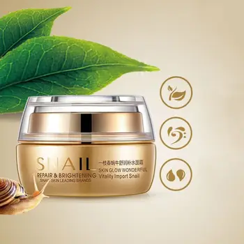 50g Snail Essence Facial Cream Moisturizing Nourishing Oil Control Brighten Tender Face Lighten Whiten Soften Skin Care
50g Snail Essence Facial Cream Moisturizing Nourishing Oil Control Brighten Tender Face Lighten Whiten Soften Skin Care