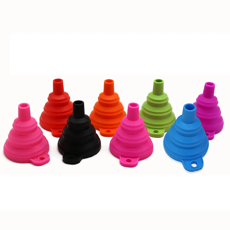 1pcs Mini Foldable Funnel Silicone Collapsible Funnel Folding Portable Funnels Be Hung Household Liquid Dispensing Kitchen Tools
1pcs Mini Foldable Funnel Silicone Collapsible Funnel Folding Portable Funnels Be Hung Household Liquid Dispensing Kitchen Tools