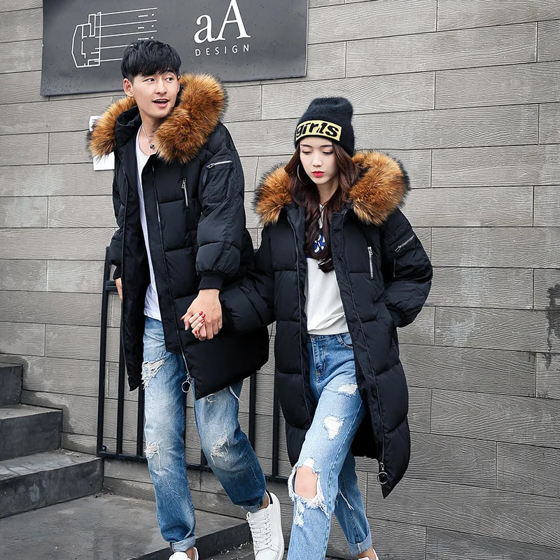 2017 Winter New Style Korean-style Thick Loose-Fit Trend Couples Mid-length down Jacket Cotton-padded Clothes
2017 Winter New Style Korean-style Thick Loose-Fit Trend Couples Mid-length down Jacket Cotton-padded Clothes