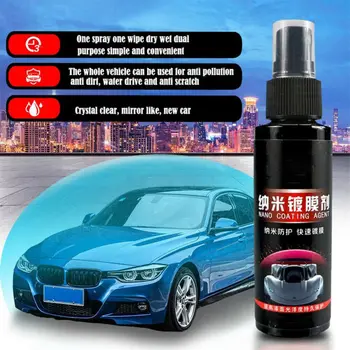 50ML Car Scratch Coating Agent Repair Nano Spray Oxidation Liquid Ceramic Coat Cleaning Tools Car Repair Nano Spray
50ML Car Scratch Coating Agent Repair Nano Spray Oxidation Liquid Ceramic Coat Cleaning Tools Car Repair Nano Spray