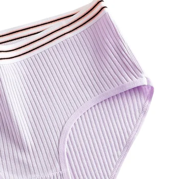 Summer Women Briefs Panties Thread Cotton Breathable Underwear Bag Hip Girl Solid Color Mid-rise Triangle Panties
Summer Women Briefs Panties Thread Cotton Breathable Underwear Bag Hip Girl Solid Color Mid-rise Triangle Panties