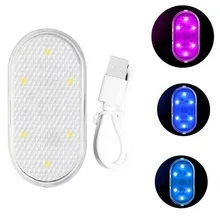 2pcs Car Lighting Reading Light LED Atmosphere Light Touch Sensor Usb Charging High Quality Car Indoor Atmosphere Light
2pcs Car Lighting Reading Light LED Atmosphere Light Touch Sensor Usb Charging High Quality Car Indoor Atmosphere Light