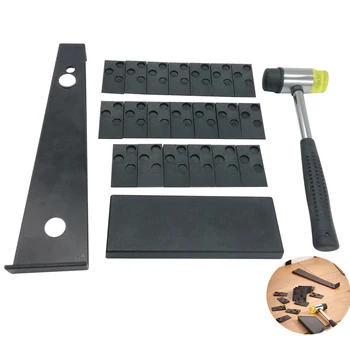 23pcs Laminate Wood Flooring Installation Kit with Mallet Spacers Pull Bar Tapping Block NEW
23pcs Laminate Wood Flooring Installation Kit with Mallet Spacers Pull Bar Tapping Block NEW