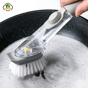MSJO Cleaning Tool Kitchen Brush Sponge 2IN1 Liquid Dispenser Sponge Handle Design Pot Brush Dish Cleaning Replace Cleaning Set
MSJO Cleaning Tool Kitchen Brush Sponge 2IN1 Liquid Dispenser Sponge Handle Design Pot Brush Dish Cleaning Replace Cleaning Set